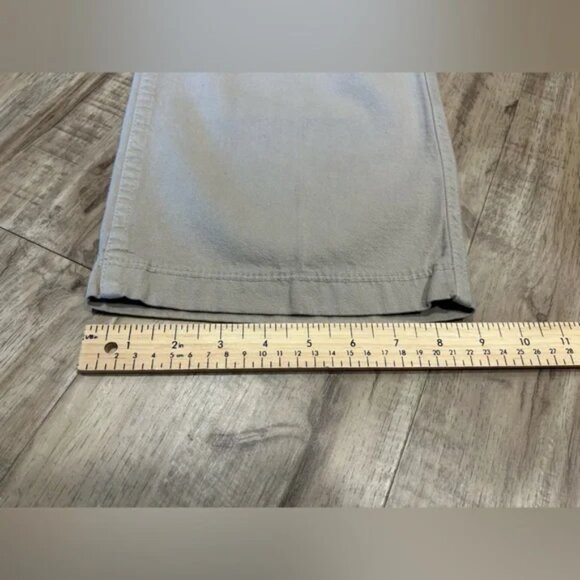 Tommy Hilfiger Men's 29x34 Beige Khaki Work Pants Tan with Logo Vintage NWT - Picture 6 of 10